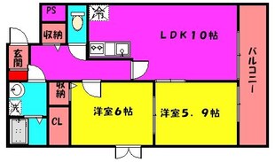 ブリーズコート長嶺の物件間取画像